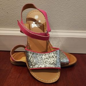 Little Boden pink girls sandals